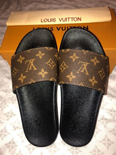 lv ladies slides
